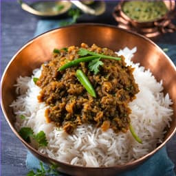 Goat Keema Biryani