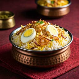 Egg Dum Biryani