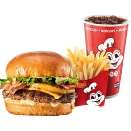 Angus Aloha Burger Combo