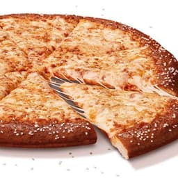 Pretzel Crust With Pizza Sauce & Cheese