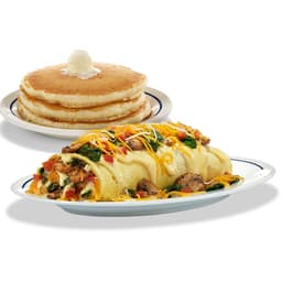 Spinach & Mushroom Omelette