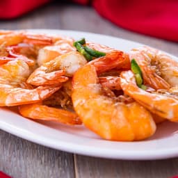 椒鹽蝦 Stir-Fried Salt & Pepper Shrimp