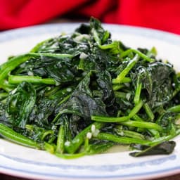 蒜蓉菠菜 Sauteed Spinach W/Garlic