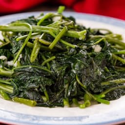 蒜蓉空心菜Sauteed Water Spinach W/Garlic