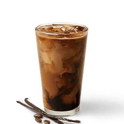Iced Vanilla Coffee With Milk