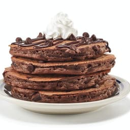 Chocolate Chocolate Chip Pancakes