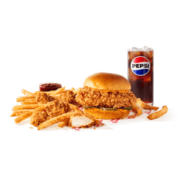 Spicy Chicken Sandwich + Nuggets Big Box Meal