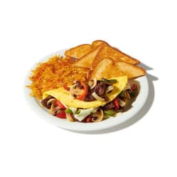 Philly Cheesesteak Omelette