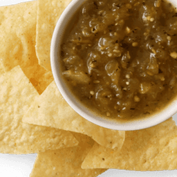 Chips & Tomatillo-Green Chili Salsa