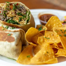 Skirt Steak Burrito