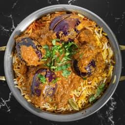 Gutti Vankaya Biryani (Eggplant)