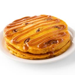 Stack of Pumpkin Pecan Pancakes
