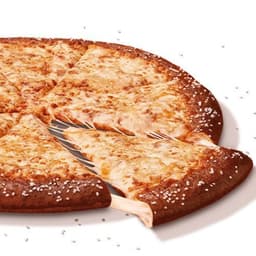 Stuffed Pretzel Crust With Pizza Sauce & Cheese
