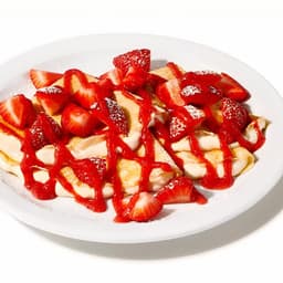 Strawberry Vanilla Crepes