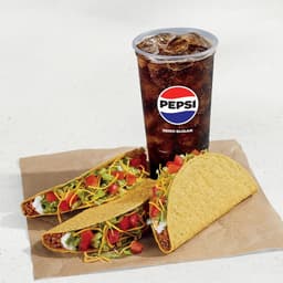 3 Crunchy Tacos Supreme® Combo