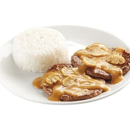 2Pc Burger Steak W/ 1 Side