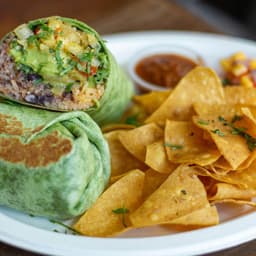Eggplant Burrito