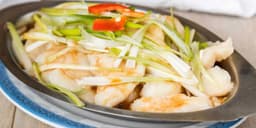 清蒸龍利 Steam Halibut With Green Onion Sauce